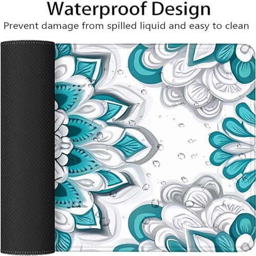 Mouse pad base en caoutchouc antidérapant grand format imperméable - 5