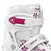 Roces Girls' Jokey Ice 3.0 Skates, White-Pink, 38-41 EU
