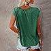 Generic Womens Cap Sleeve Summer Tops 2024 Trendy Tank Tops V Neck Loose Fit Shirts Cap Sleeve t Shirts for Women, XX-Large