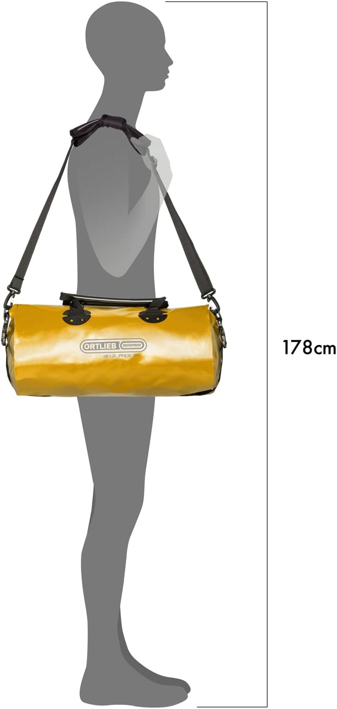 ORTLIEB K61H7 Rack Pack, Small, Sun Yellow, 6.5 gal (24 L), Medium