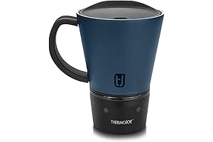 14 Oz. Rechargeable Heated Smart Thermo Mug: Perfect Companion for Hot Beverages