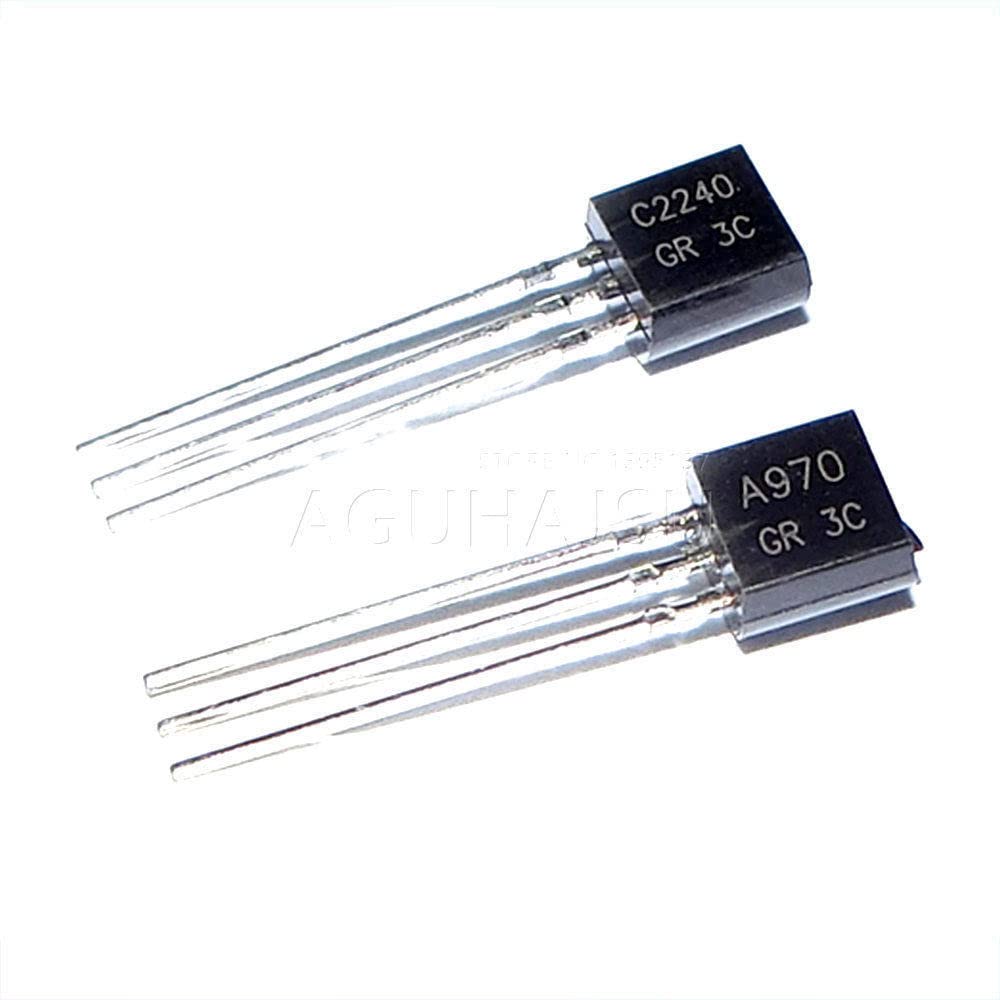 Amazon.co.jp 50 個 2SA970 2SC2240 (50 個 * A970 +50 個 * C2240) TO92