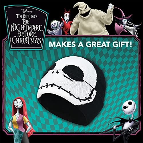 Image of Disney Nightmare Before Christmas Jack Skellington Cuffed Beanie Hat