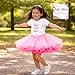 Pretty T-Shirts Personalized Girl Outfit with Name & Age, Custom Tee for Special Day, Fairy Unicorn Top for Girls, Shirt Only or Shirt with Tutu Skirt