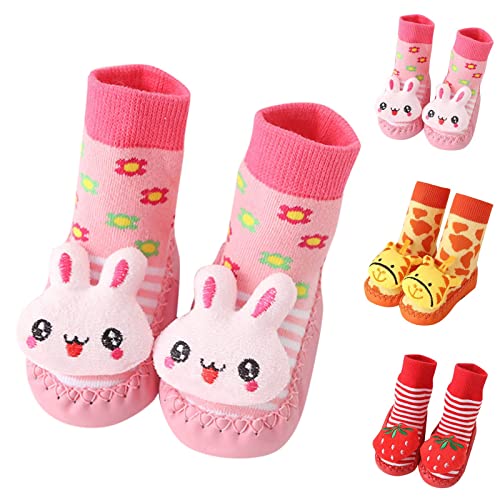 sfdgfhyf Casual Shoes for Toddler Cute Children Shoes Autumn And Winter Boys Girls Floor Sports Shoes Flat Bottom Non3