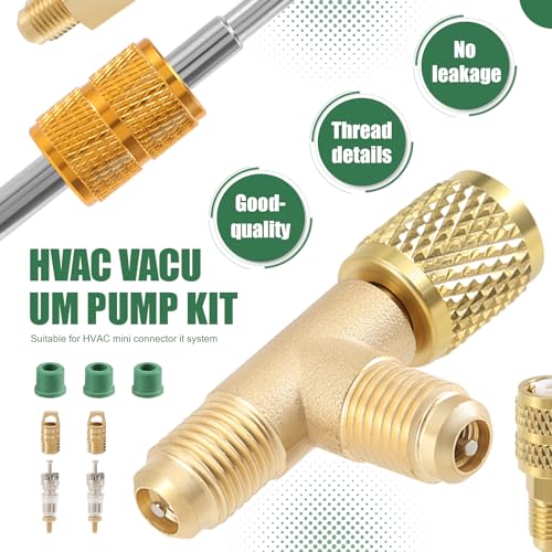 XIAOJUN R410A R134A Mini Split Adapters Brass Converter HVAC System