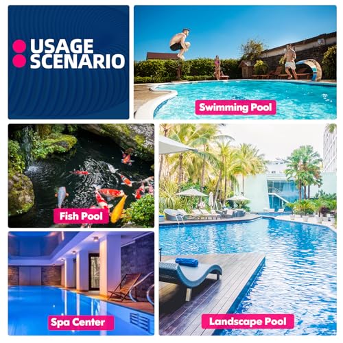 Faeshoo 6Pack Pool Vacuum Hose for Zodiac Mx6 Mx8 Twist Lock Swimming Pool Cleaner Hose Replacement, (1 Meter x 6pcs) - Thumbnail 7
