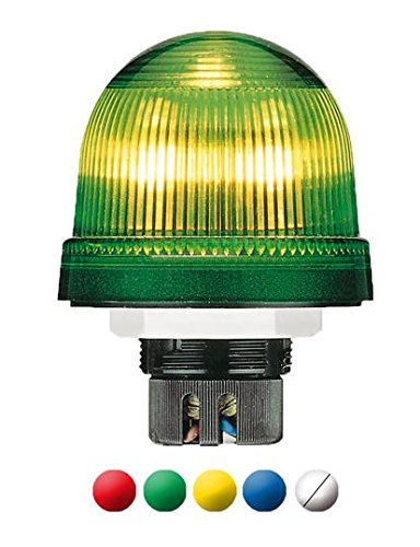 Abb-entrelec k70 - Baliza señalización iluminación permanente 12-240vca/corriente continua verde