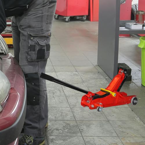 Poignée de cric hydraulique double pompe pour levage auto