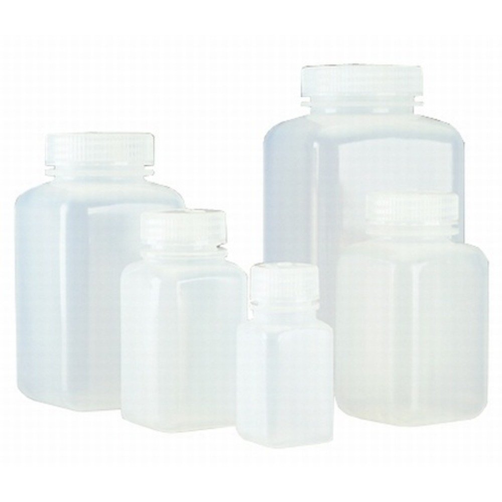 NalgeneHDPE SQUARE WIDE MOUTH SAMLE BOTTLE (250ML)