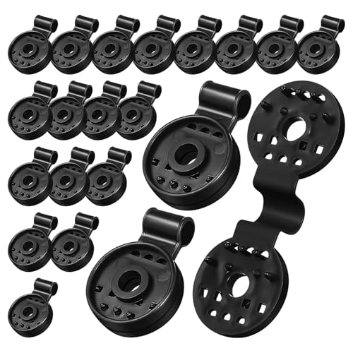 DIYEAH Clip per Teli Ombreggianti 50 Pezzi Morsetti per Reti da Giardino e Serra Fermagli Resistenti per Tende da Sole Meccanismo di Bloccaggio Rapido e Tenuta Salda