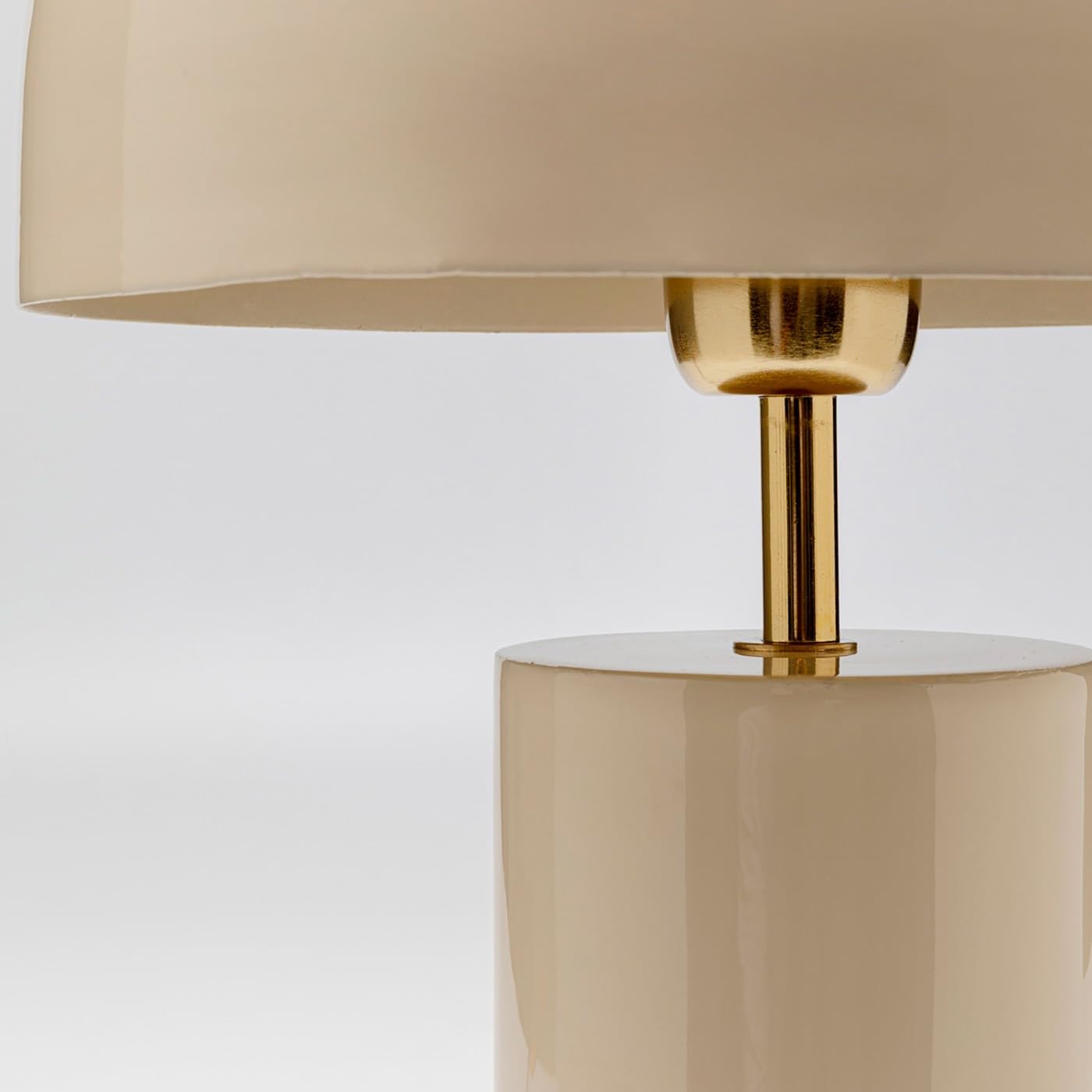 Kare Design Tischlampe Loungy Ecru Weiß, Metall, Moderne Tischleuchte, Schreibtischlampe, Büro, Wohnzimmer, Schlafzimmer, Office, keine Leuchtmittel inklusive, 38x25x25 (HxBxT)