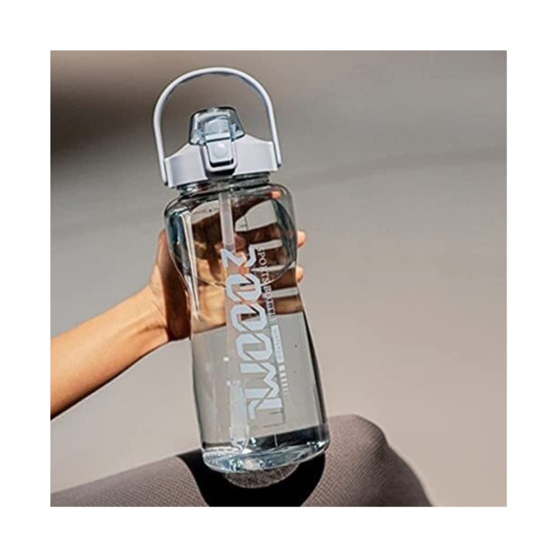 Wasserflaschen Trinkflasche Sportflasche Wasserflasche Mit Großem Fassungsvermögen, 1,5 L, 2,0 L, 3,8 L, Mit Griff, Outdoor, Fitnessstudio, Flaschen, Fitness, Sport, BPA-frei, Niedlicher Krug, Durchsi