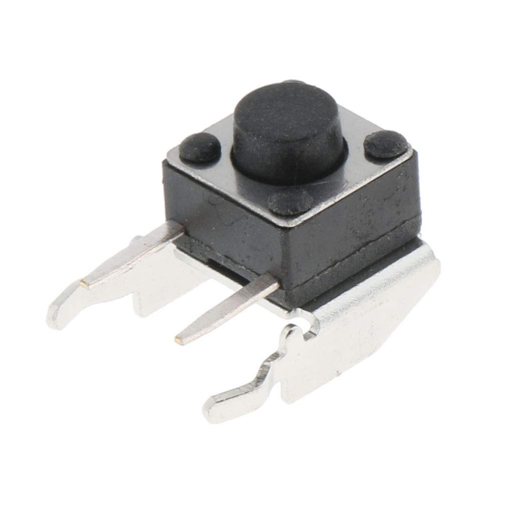 Gazechimp pour Les Contrôleurs Xbox One 360 ​​LB RB Shoulder Bumper Button Switch Tactile Switch 10x - Noir, comme décrit
