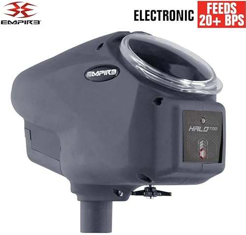 Miniatura 39 de Maddog Empire Halo Too - Cargador electrónico de paintball con alimentación épica de velocidad HK Army y tanque de paintball HPA paquete de Negro