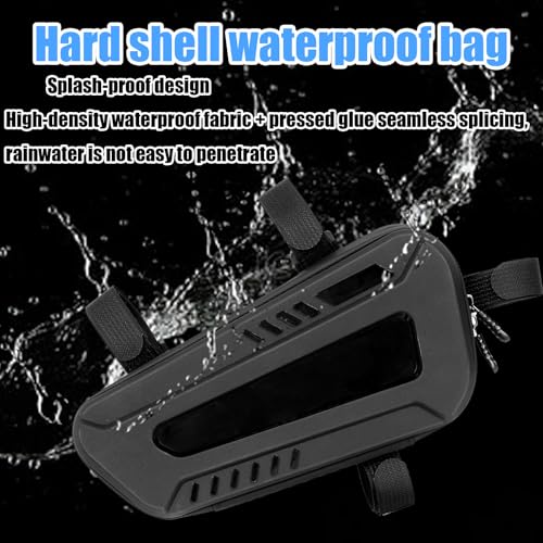 Alforja impermeable para motocicleta S1000R, S1000RR, M1000RR, M1000R, M1000XR y S1000XR – Bolsa lateral de marco triangular con carcasa rígida, cierre de cremallera y correas de fijación (par derecho e izquierdo) miniatura 2
