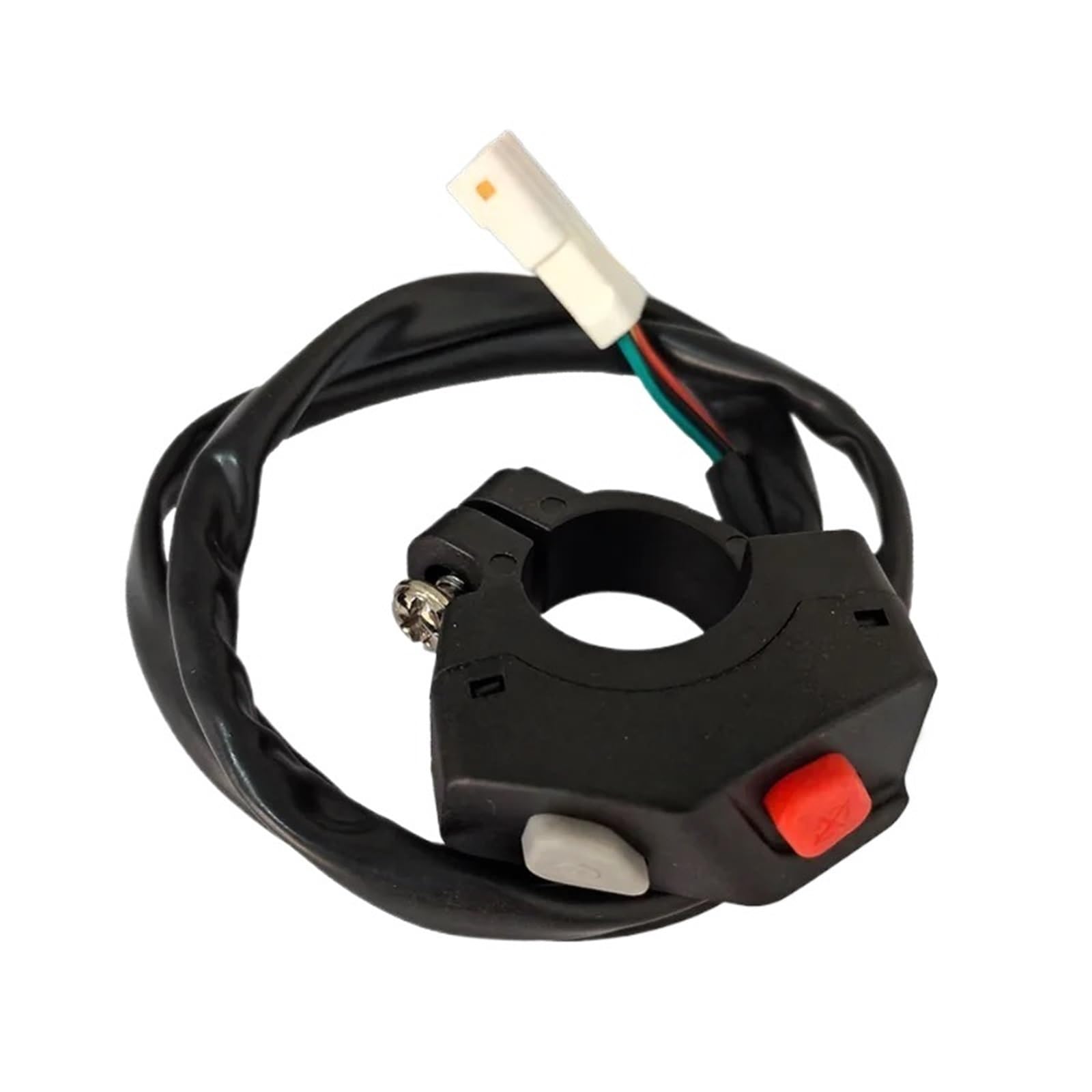 Pulsador arranque moto Ajuste para accesorios EXC-F SXF XC TE, botón de interruptor motocicleta 2 en 1, apagado eléctrico, bocina parada arranque