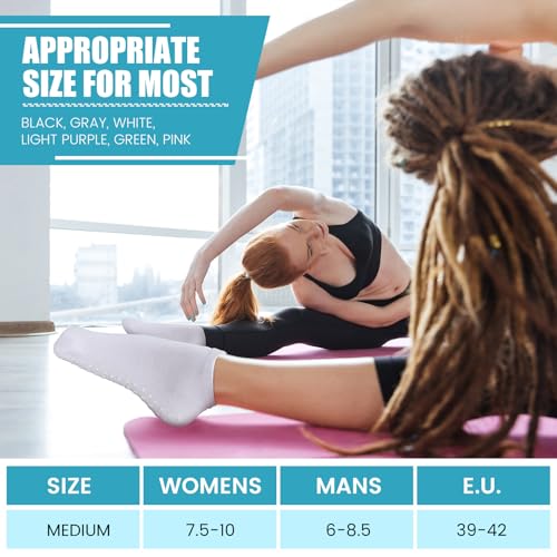Image of Liitrsh 60 or 150 Pairs Pilates Grip Socks Bulk Unisex Non Slip Yoga Grippy Socks Woman for Adults Yoga Pilates Hospital