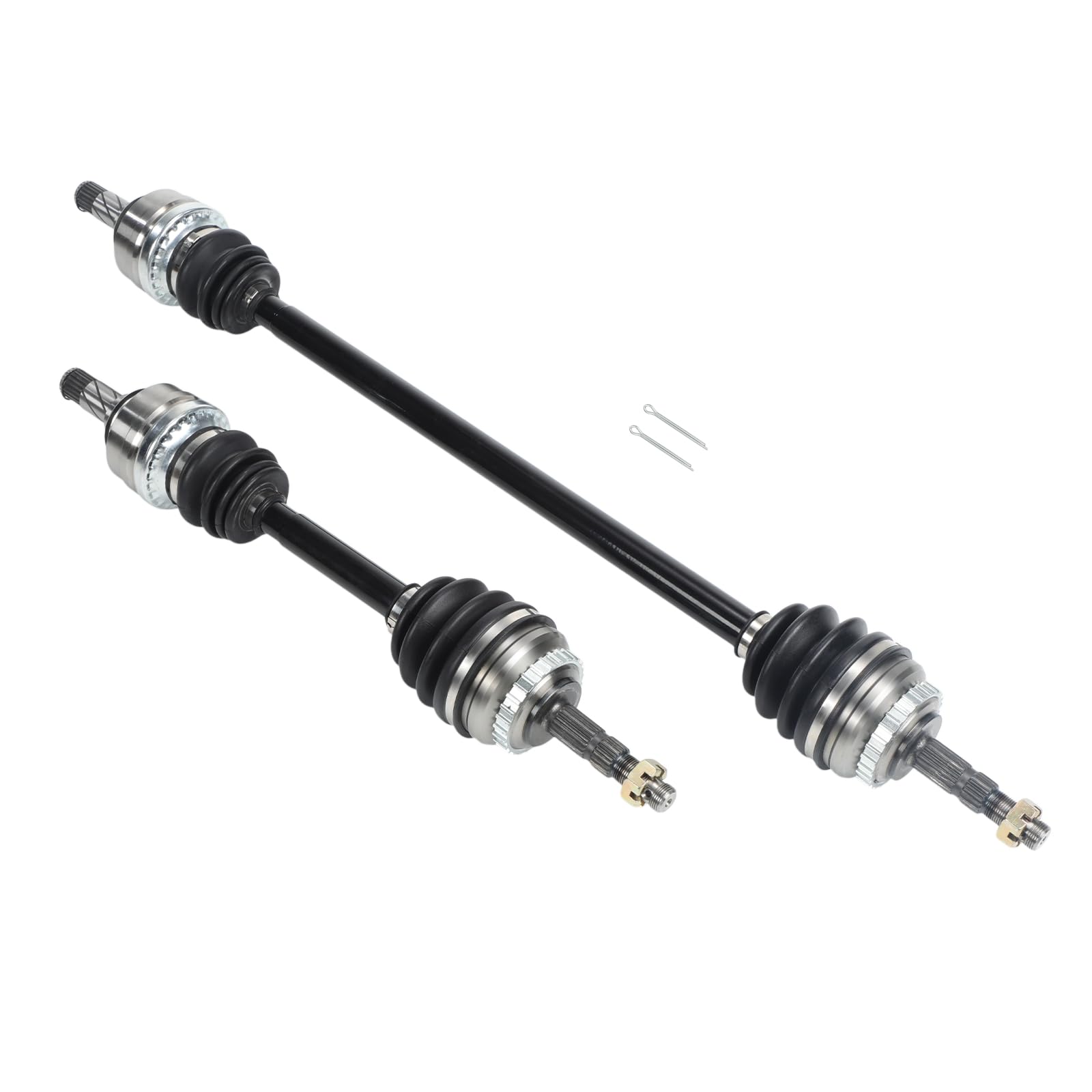 2x Antriebswelle mit ABS-Zahnring links & rechts Gelenkwelle Vorderachse Kompatibel mit Opel Corsa C X01 Kasten/Schrägheck 24427064 26076879