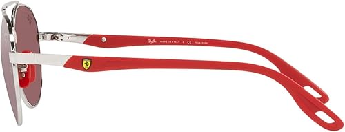 Miniatura 5 de Ray-Ban Rb3696m Scuderia Ferrari Collection - Gafas de sol redondas