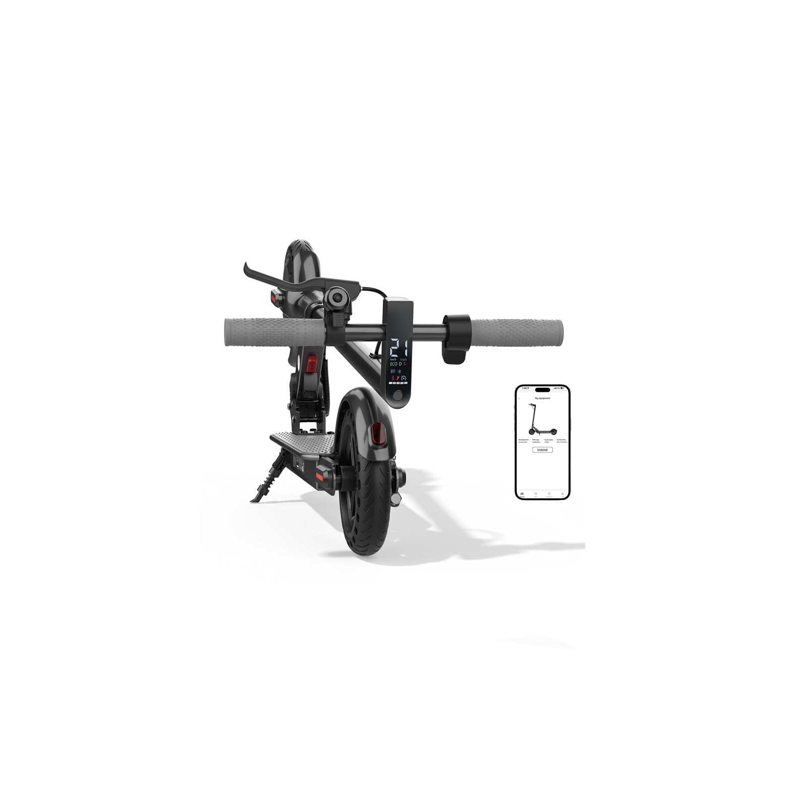 Electric Scooter - Electric Scooter Adults, 1000W/500W Motor, 10''/8.5'' Tires, 28/23/21 Miles, APP Control, Dual Brake, Long Range Electric Scooter for Gift