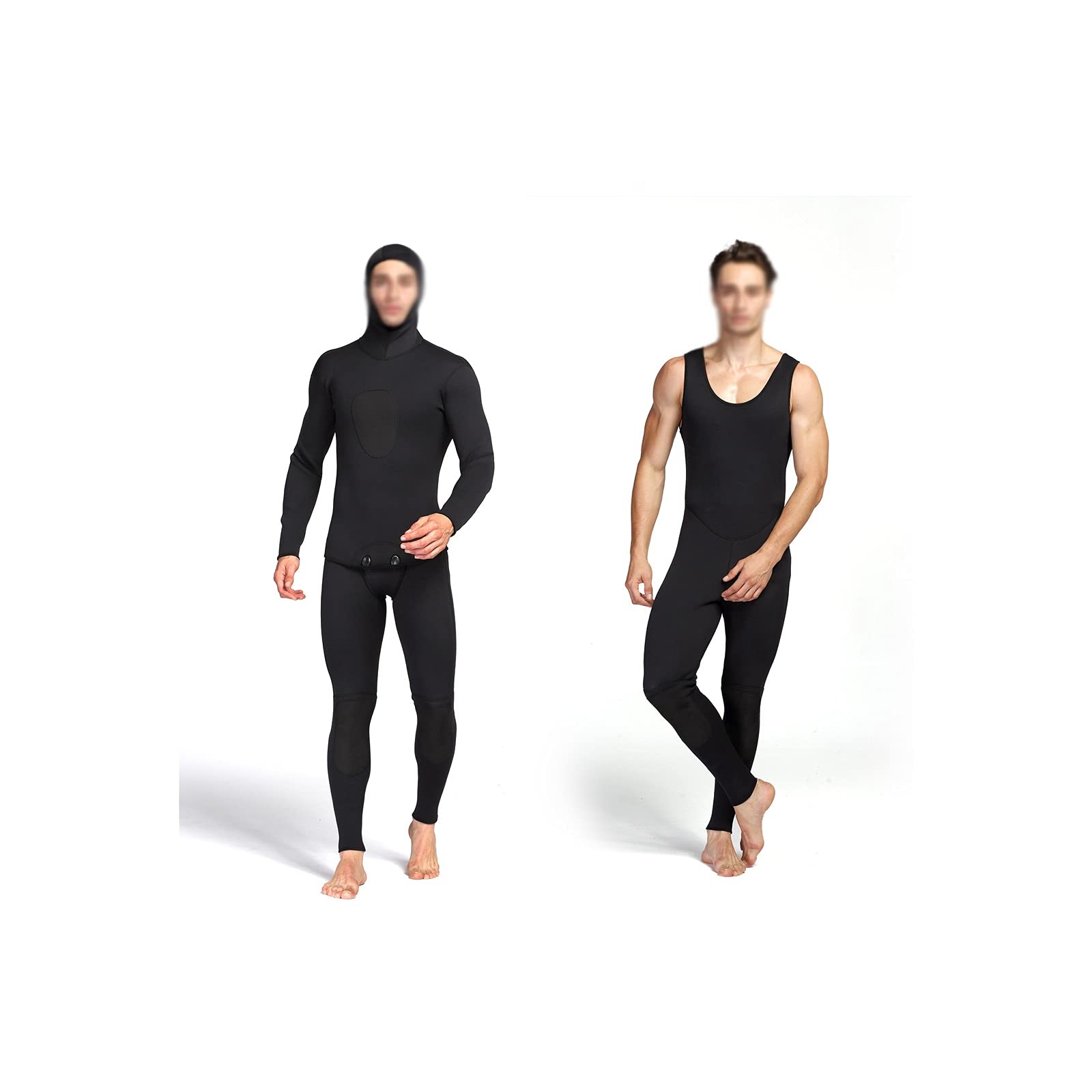 Muta umida per gli uomini Professionale 3mm Swim Mute Uomo Diving Suit Split Scuba Snorkel Costume da bagno Pesca subacquea Surf Tuta Attrezzatura