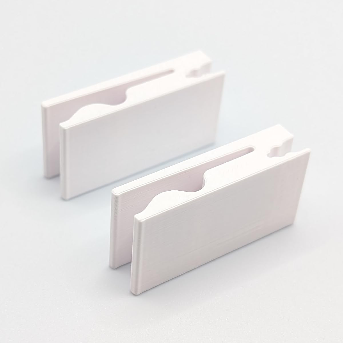 2er Set Kabelclip Ersatz passend für Leifheit Bügeltisch und Bügelbrett - Kabelhalterung Weiß | Printbtw Made in Germany