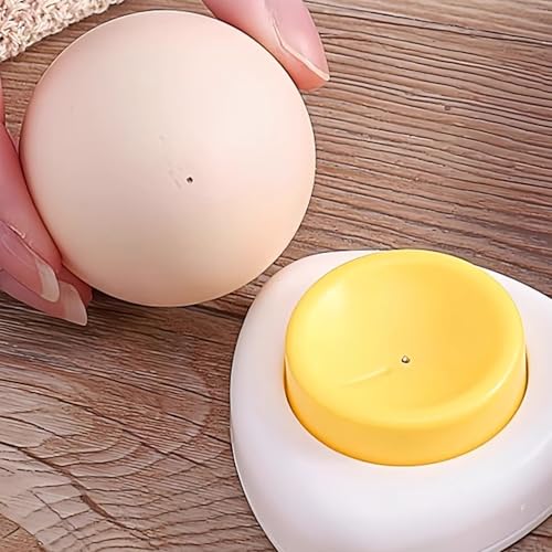 PLLDVEFD 2-Piece Egg Hole Puncher, Creative Egg Driller, Simple Plastic Egg Widget, Multi-Function Hole Puncher, Outdoor Convenient Egg Hole Puncher. - Image 5