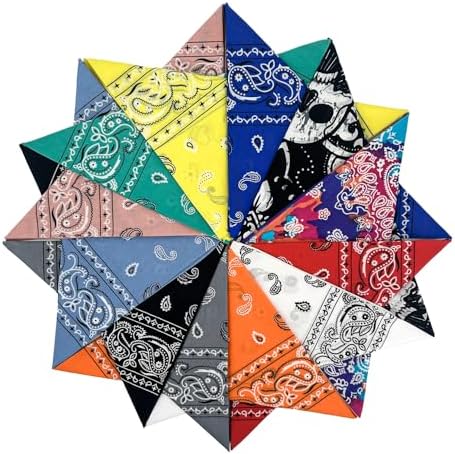 Bandanas Cotton Paisley for Men&Women