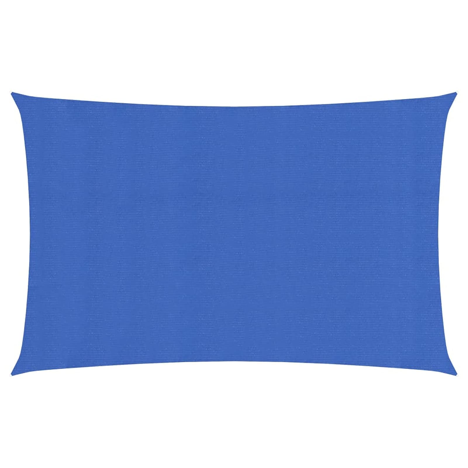 Voile d'ombrage bleu 2x5 m en PEHD 160 g/m² Tidyard pour jardin