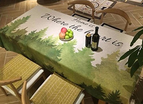 Nappe à café européenne MU pour protéger et décorer une table en lin - 3
