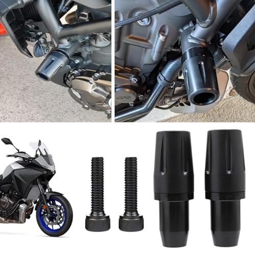 Cadre de Protection contre les Chutes pour Moto, Barre de Protection Contre les Accidents de Moto Protection Contre les Chutes pour Yamaha MT-07 FZ07 MT07...