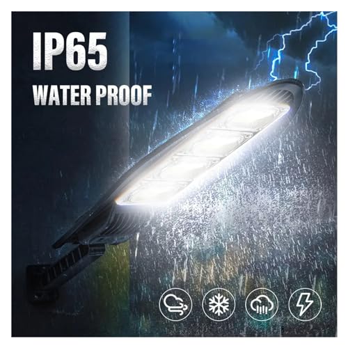 Luz de pared impermeable para el garaje con carga solar y 42 LED potentes 3
