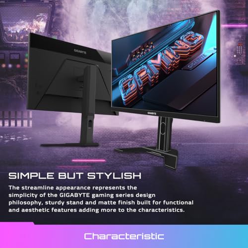 Image of GIGABYTE M27UA Gaming Monitor 27 inch SS IPS Display, 160Hz, 3840 x 2160 (UHD), 1ms MPRT, 5ms GtG Response Time, 95% DCI-P3 / 128% sRGB, VESA Display HDR400, Flicker-Free, Black
