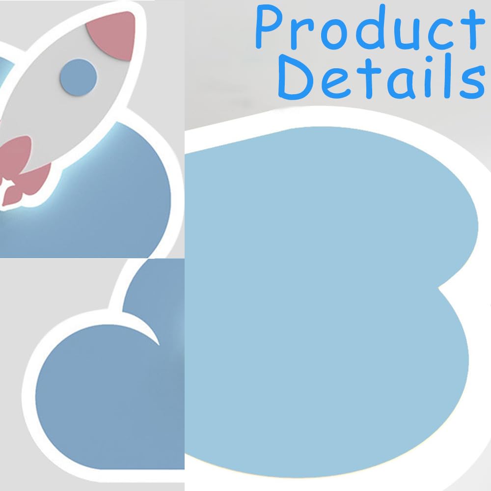 LED Wandlampe mit Touch Schalter Dimmbar Kinder Wolke Wandleuchte mit Stecker Kinderzimmer Nachttischlampe Junge Mädchen Cartoon Wandlicht Acryl Wandbeleuchtung für Schlafzimmer Wohnzimmer Leselampe
