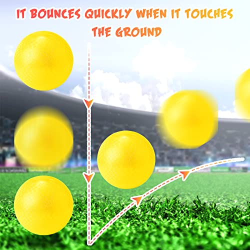 Image of Jerify 12 Pcs 13 Inch Footbag Playground Balls with 1 Hand Pump