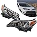 For Toyota RAV4 2013 2014 2015 Projectors Headlights Headlamps Chrome Housing (Driver + Passenger Side)