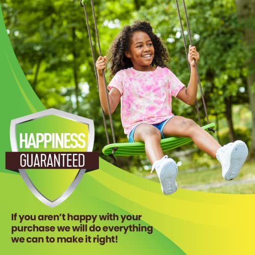 Swurfer SW225463SF Stand Up Tree Swing, Outdoor Swing For Adults, Kids - Durable, Weatherproof, Easy Installation, Adjustable Handles, Protective Rubber Edge, Swingset Outdoor, Outdoor Play thumb #6