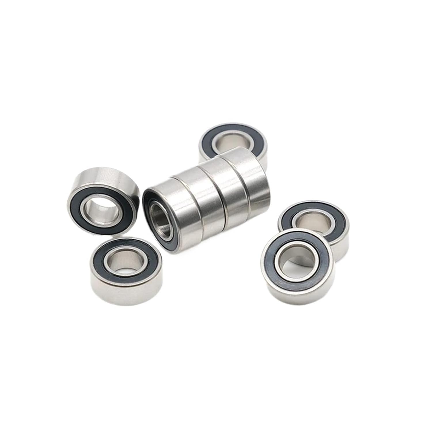 1 Piece S686 2RS Ceramic Bearing 6x13x5 mm ABEC-9 Stainless Steel Hybrid Ceramic Bearing