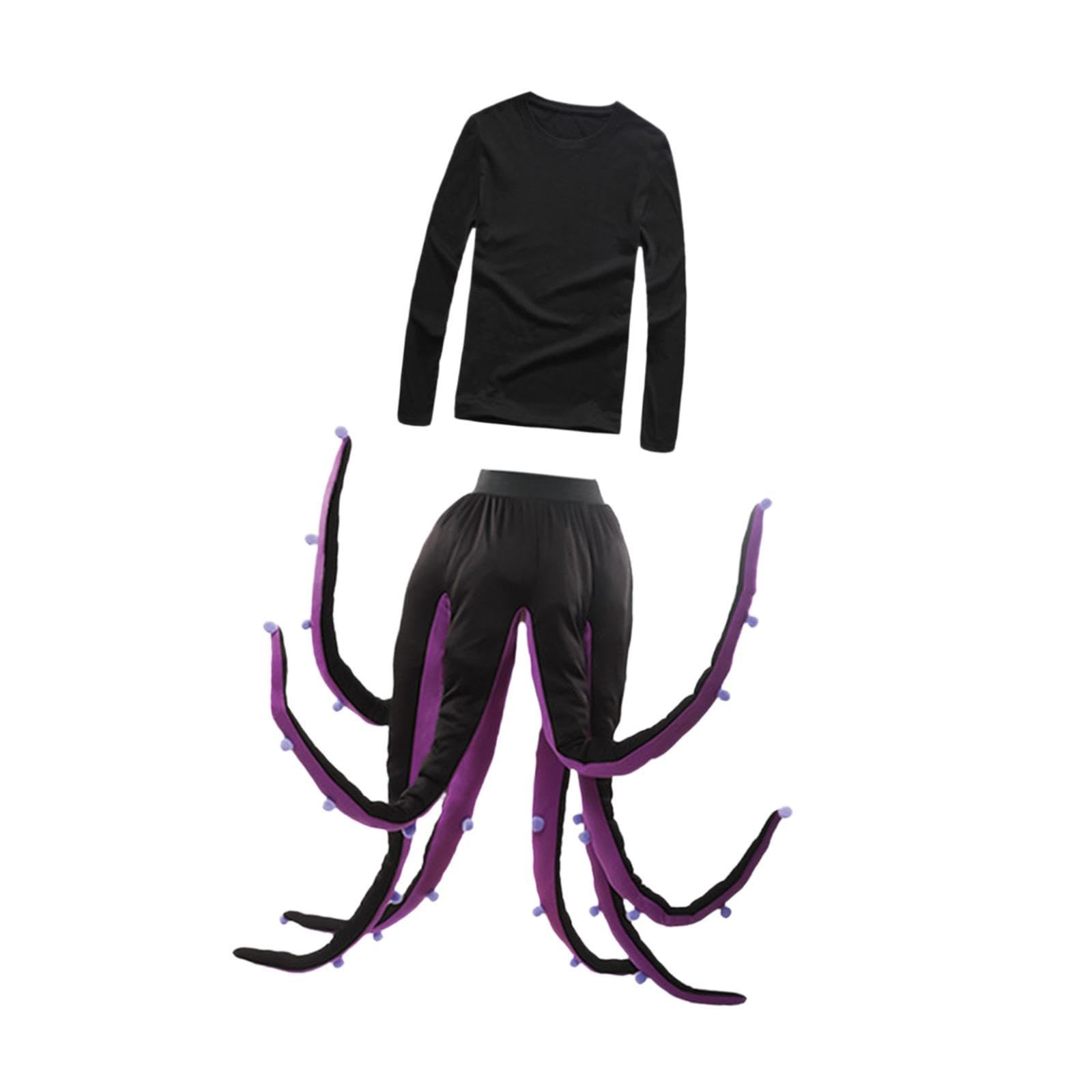 F Fityle Costume da polpo Novità Tentacoli lunghi Costume cosplay animale per donna Vestire