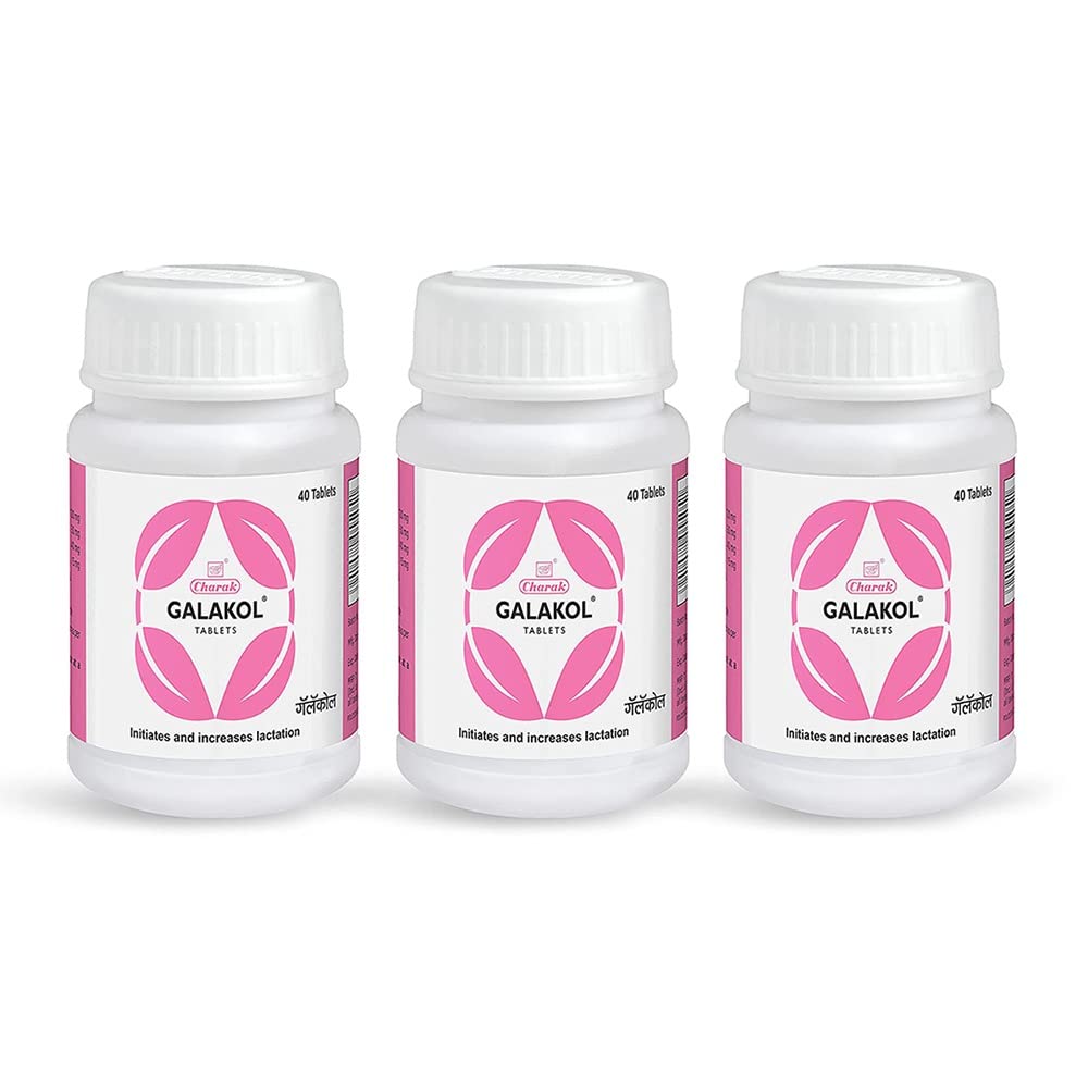 Charak Pharma Galakol Tablet To Improve Lactation & Breast Milk - (40 Tablets (Pack of 3)) (B0B3T4VXYL) Amazon Price History, Amazon Price Tracker