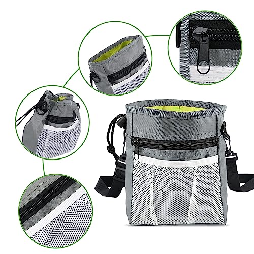 Left&Right Kit de treinamento para cães, bolsa de petiscos de treinamento de cães e clickers para cã
