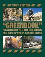 2021 Greenbook: Standard Specifications for Public Works Construction 1588552098 Book Cover