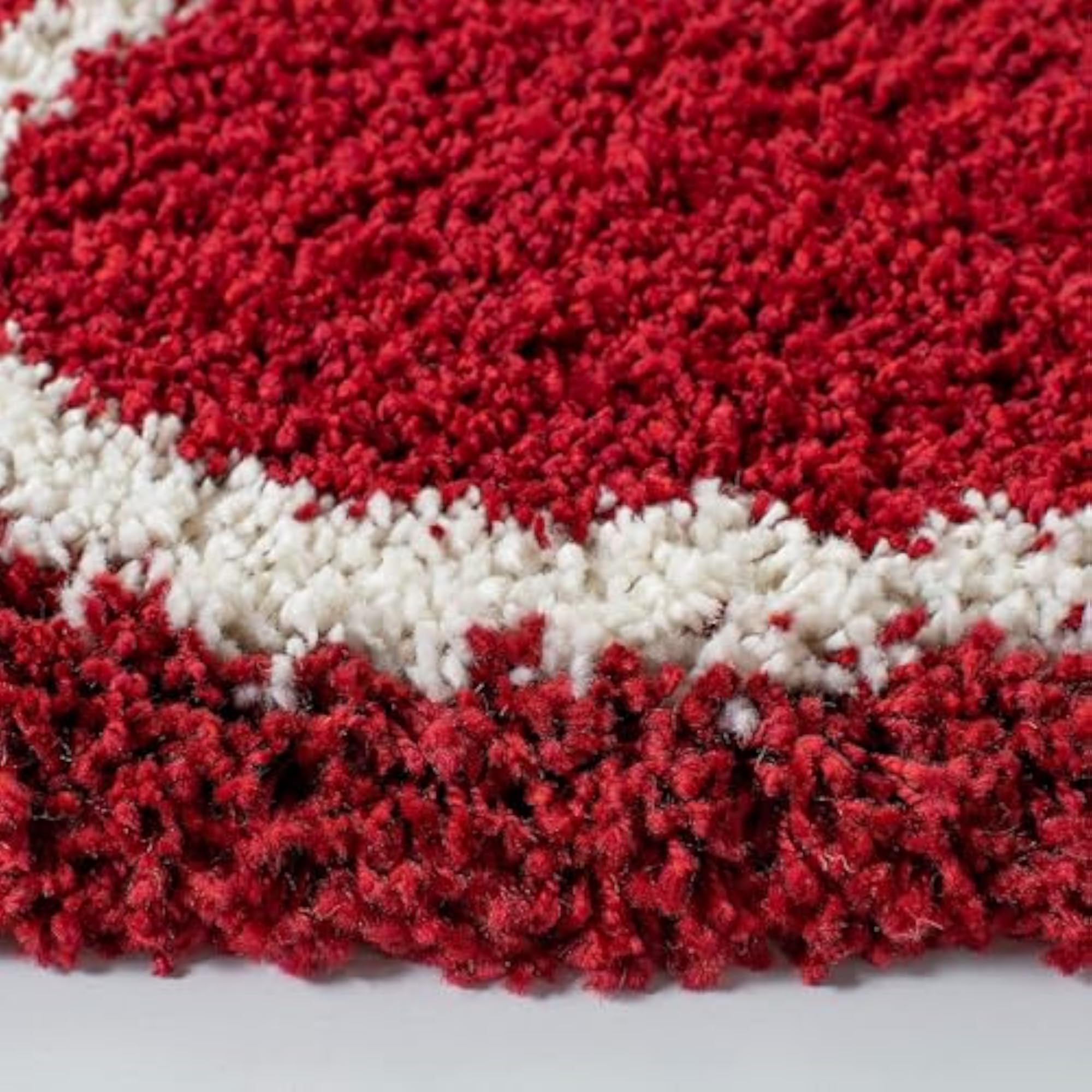Soft Fluffy Round Carpet for Living Room, Decorative