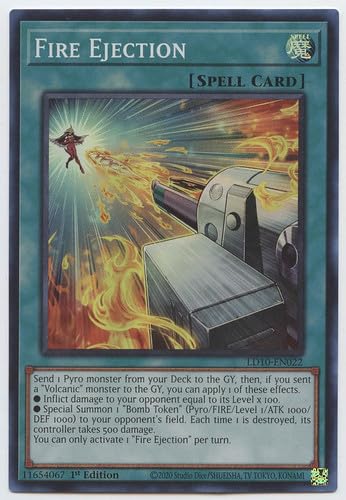Amazon.com: Fire Ejection - LD10-EN022 - Super Rare