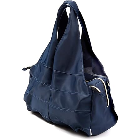Amazon Co Jp Monloulou モンルル マザーズバッグ 2way トートバッグ レディース 大きめ ファスナー付き ママバッグ 多機能 撥水 かわいい 軽い ネイビー ベビー マタニティ