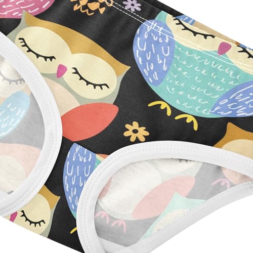Animal Toddler Girls Underwear 2t Cotton Cute Panties Girl Cute Cartoon Owls Funny Undies Kids Briefs4