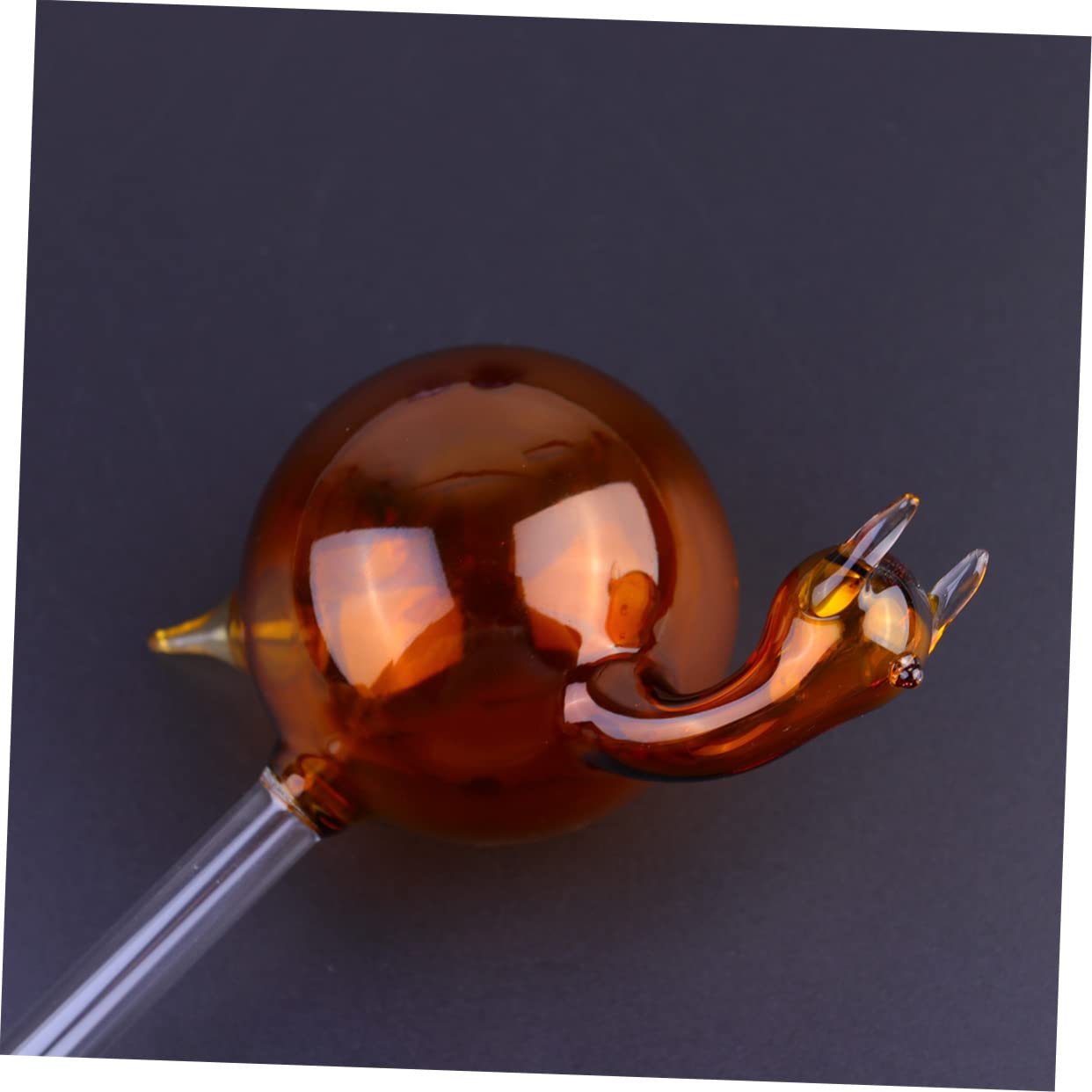 BESTonZON Snail Automatic Watering Devices Mini Self Watering System for Plants Diameter Height Yellow for Lawn and Garden Care