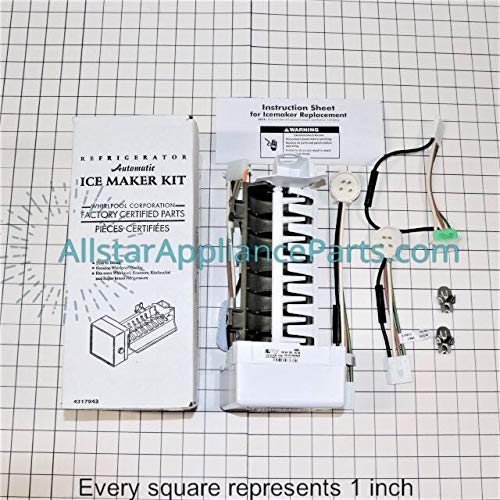 4317943 Refrigerator Ice Maker Assembly