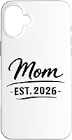 Vista 23 de Mom Est 2026 New Mother Parent New Born Child Parenthood Case for iPhone 17